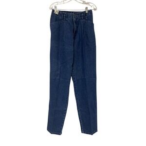 Northern Reflections Jeans Vintage 7/8 Blue Cotton High Rise Straight 90s NWT‎